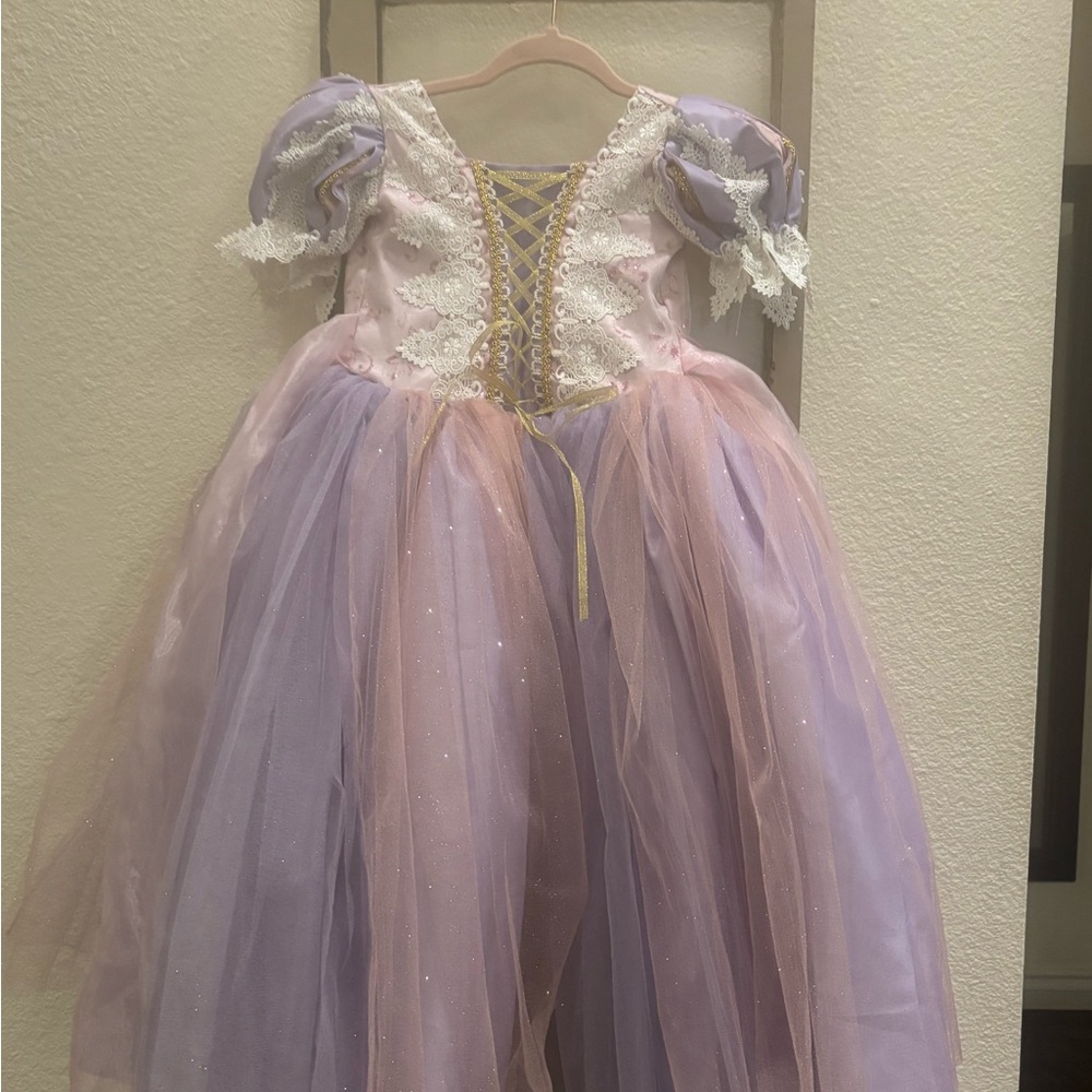 Enchanting Purple and Pink Kids Costume Rapunzel